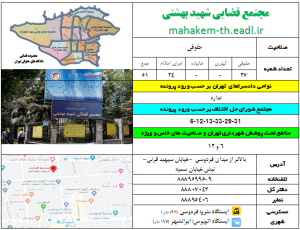 مجتمع قضایی شهید بهشتی تهران